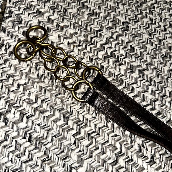 Miche Classic Purse Handles Women's Brown Bronze Large Chain - Picture 3 of 7